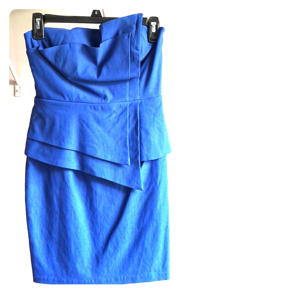 Lulus Royal Blue Cocktail Dress (EUC) — M
